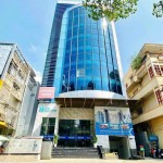 Chuyển nhượng building vip nhất sân bay TSN Mặt tiền Hoàng Việt - Út Tịch P4 Tân Bình 14 x20m 2Hầm 10 Tầng giá 135 tỷ