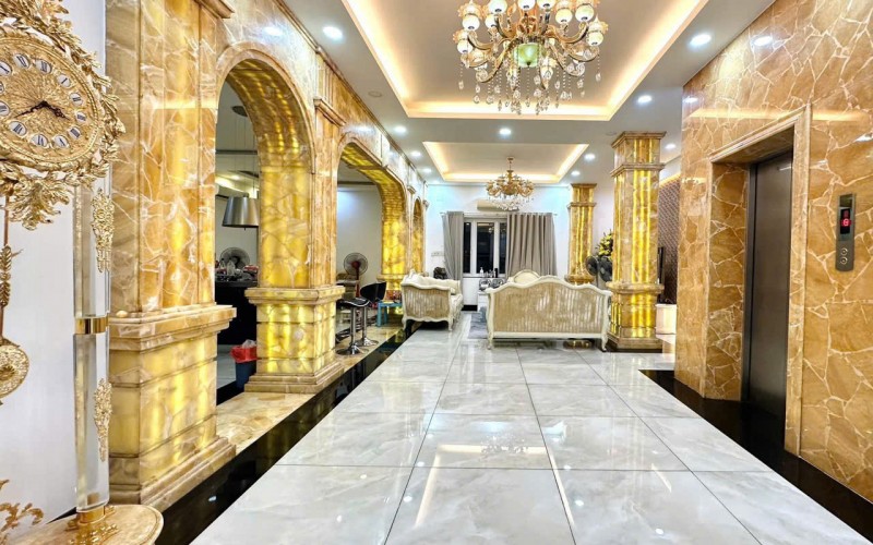 Bán Biệt thự Cửu Long, Q. Tân Bình. DT: 12m x 47m. KC: 4 tầng. Giá: 58 tỷ ( ~190tr/m2 )