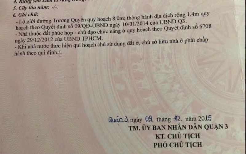 Bán nhà 22 Trương Quyền, P. Xuân Hoà, Quận 3.Ngang 4,5m x Dài 20m nở hậu 6,2m.Giá bán: 50 tỷ