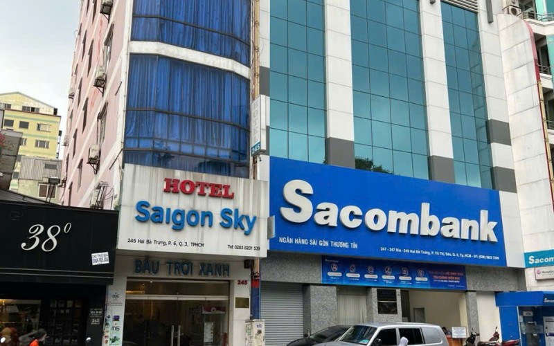 Bán Toà Nhà Mặt Tiền Hai Bà Trưng Quận 3. 4,2m x 30m. 8 Tầng. HĐT 5000$/tháng. Giá 85 Tỷ