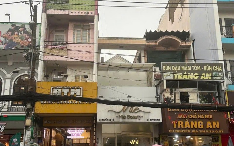 Mặt tiền Nguyễn Gia Trí vị trí đẹp. 8x20m. giá chỉ 78 tỷ