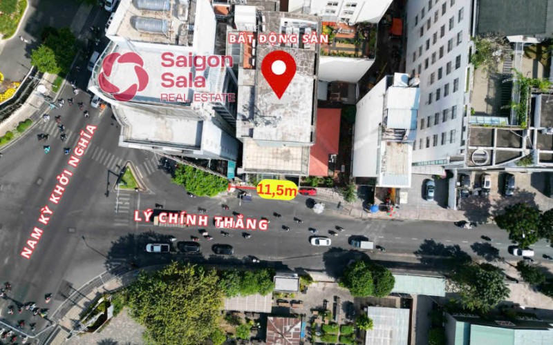 VIPPP!! Bán tòa nhà 111 Lý Chính Thắng, Q 3. Hầm + 12 tầng. Diện tích: 11,5m x 29m /350 tỷ